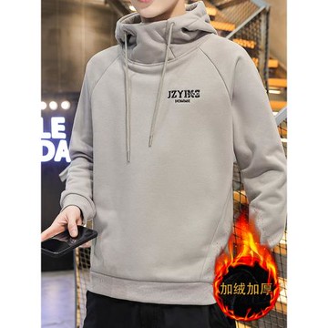 秋冬季寬松潮流加厚打底衫衛衣