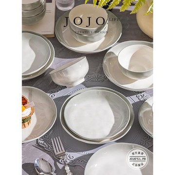 JOJO'S L. PD.ablare.高溫釉下彩菜盤飯碗全套組合陶瓷 | 嗷嘈