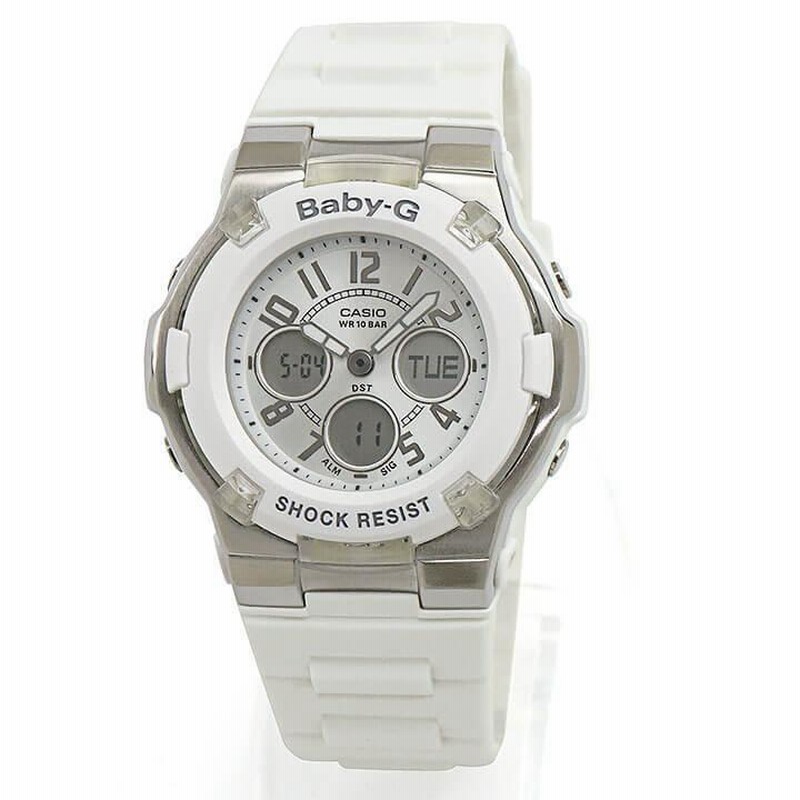 CASIO BABY-G ホワイト レディース 時計 BABY-G ホワイト 白 BA-110X-7A3JF CASIO カシオ Baby-G