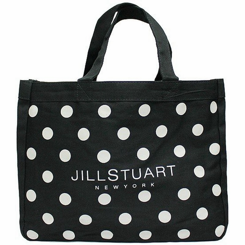 ジルスチュアート バッグ Jill Stuart ミニ トートバッグ ノベルティ ブラック ドット バッジ付き 限定 通販 Lineポイント最大0 5 Get Lineショッピング