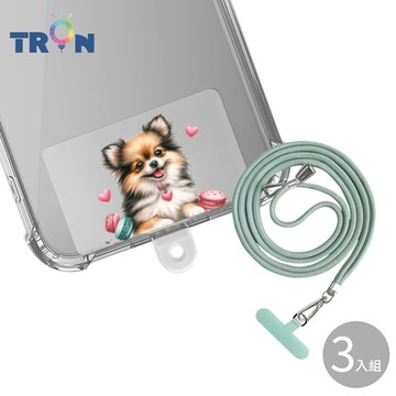 TRON iPhone 11 Pro Max吉娃娃-單圖防摔 手機 掛繩 手機殼