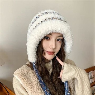 現貨+預購 韓版毛帽毛線帽子針織帽秋冬加絨厚磅保暖帽百搭冷帽休閒帽-甜美可愛4色n1mp80