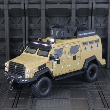 車致C4192仿真劍齒虎裝甲車合金汽車模型聲光回力兒童越野車玩具