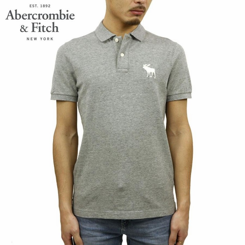 アバクロ ポロシャツ メンズ 正規品 Abercrombie＆Fitch 半袖