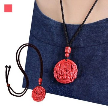 MoonDy 飾品 帝王砂貔貅 貔貅項鍊 配件 五帝錢掛件 男生項鍊 送長輩 原礦項鍊 吊