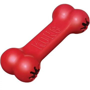 KONG 美國Classic Goodie Bone / 紅色狗骨頭益智玩具 S (KB31)