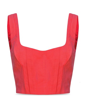 Pinko Sleeveless Crop Top