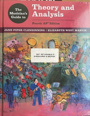 The Musician's Guide to Theory and Analysis  AP Edition (4版) Jane Piper Clendinning 2021 NORTON