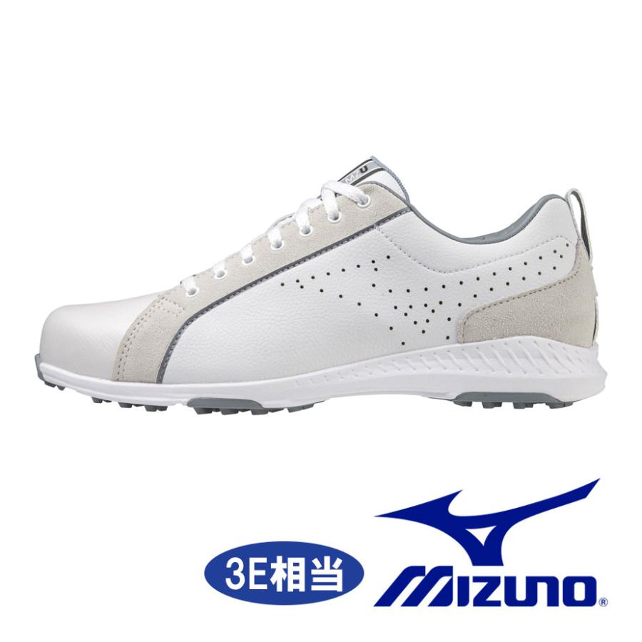 ミズノ MIZUNO エムジーユー LE ホワイト 51GM2280 メンズ 3E相当