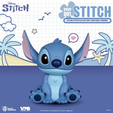 【野獸國】星際寶貝系列 史迪奇 掌心存錢筒｜VPBP-001