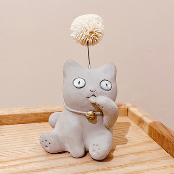 【聖誕精選】貓 貓呀  吃手手 線香座 擴香石 交換禮物