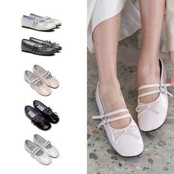 ROCKFISH SQUARE TOE TWO STRAP MARYJANE (ENAMEL) 多色 方頭雙帶瓷漆瑪莉珍