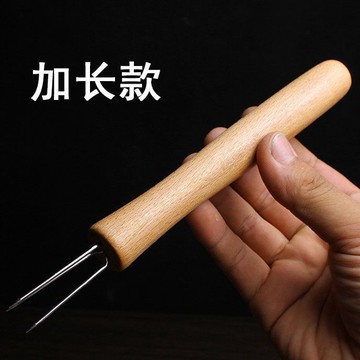 闆娘推薦🌈艾條艾柱艾針延長叉子刮灰器三叉錐子懸灸工具艾灸手持器具