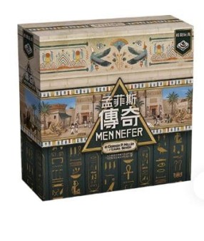 『高雄龐奇桌遊』 孟菲斯傳奇 men nefer 繁體中文版 正版桌上遊戲專賣店