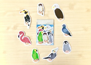 貼紙包：鳥類同好會