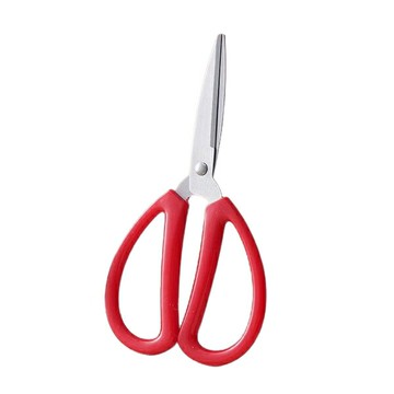 復古學生剪刀 紅柄剪刀 包用剪 加工剪刀 家用裁縫剪刀 贈品禮品