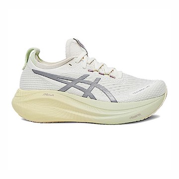 Asics Gel-nimbus 27 Lite-show Cn [1012B874-100] 女 慢跑鞋 夜光 米綠銀