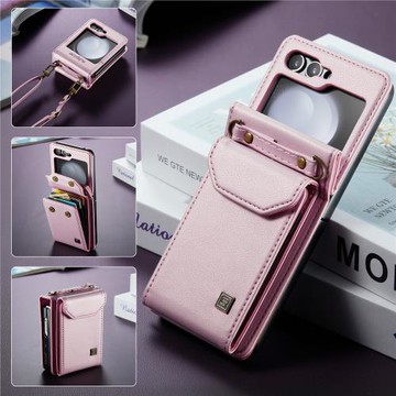 亞馬遜適用三星Z Flip 7斜挎風琴手機殼GalaxyZFlip6皮套ZFLIP5