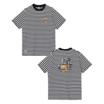 CHUMS Handmade Hamburger T-Shirt 男 短袖上衣 白/黑 CH012740W049