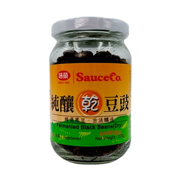 味榮-純釀乾豆豉(200g)**效期2027.11.09