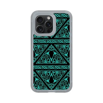 iPhone 15 Pro Max AirX 流變灰 - Assassin's Creed - Valhalla - Crest Pattern