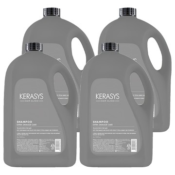KERASYS 極度受損修護洗髮乳 4L 4桶 深層清潔