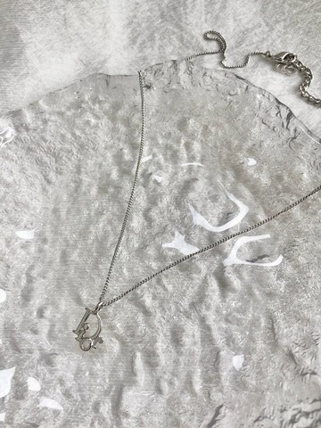 【日本直送 名牌中古包】Christian Dior 迪奧 項鍊 銀色 DIOR vintage 古董 7dbn6v