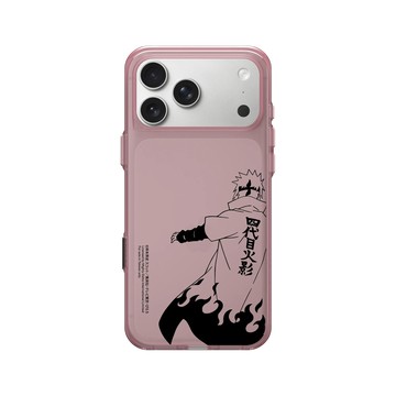 iPhone 17 Pro Max Clear (相機按鈕) 晶醺玫 - 火影忍者 Naruto - 素描系列-波風湊