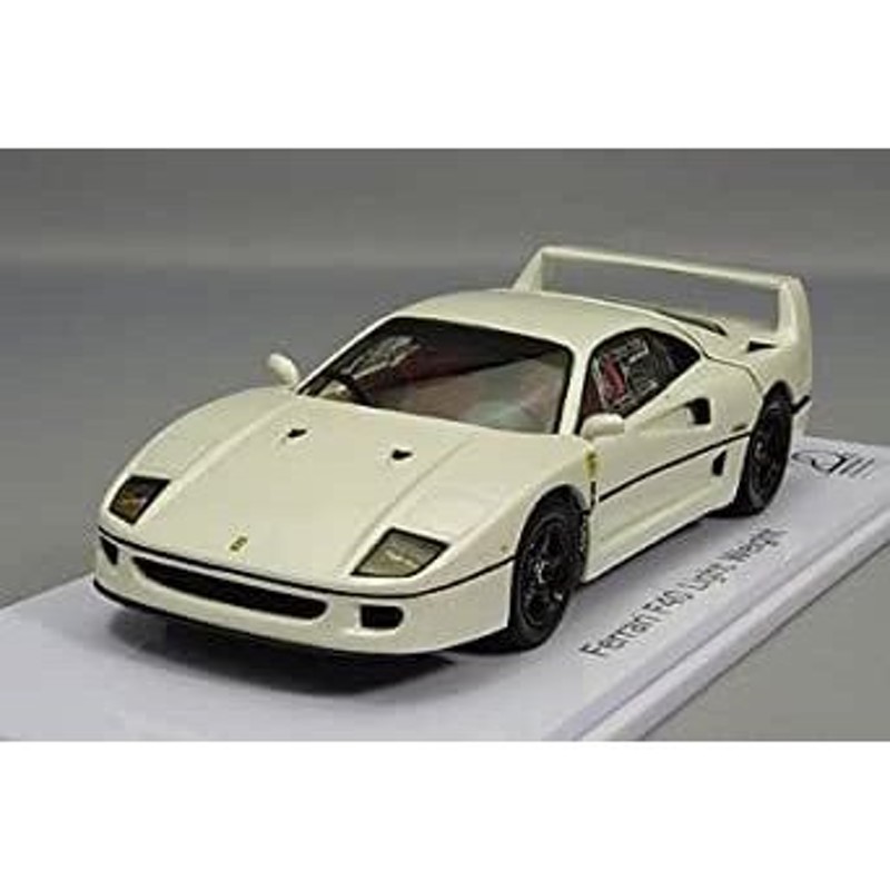 NA】京商 1/43 ミニカー フェラーリ F40 ライトウェイトパールホワイト