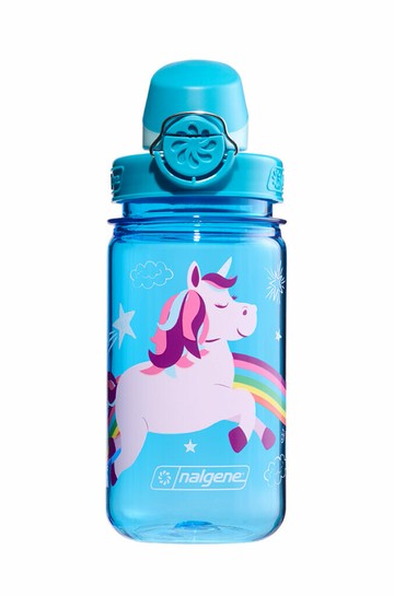 美國 Nalgene 專業水壺 375cc OTF兒童運動型水壼 1263-0037 獨角獸 Fantastical unicorn (Sustain永續系列)