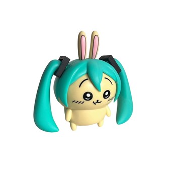 吉伊卡哇烏薩奇cos初音手辦擺件 初音未來烏薩奇gk動漫手辦模型