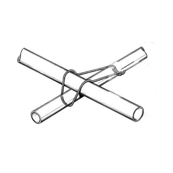 ビニールハウス用被覆パイプバンド  19mmX19mm