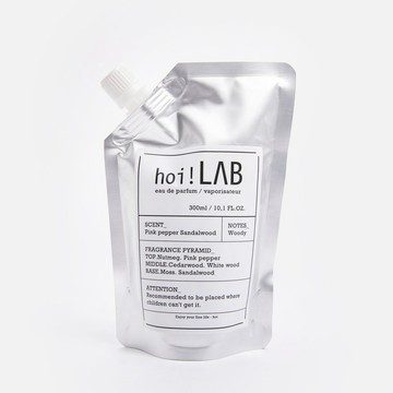 hoi!LAB 實驗室精油擴香補充包 300ml 粉紅胡椒熾木