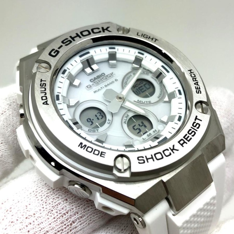 G-SHOCK ジーショック CASIO カシオ 腕時計 GST-W310-7A G-STEEL Gスチール アナデジ 電波ソーラー ホワイト  【ITLPFOSGNMD4】 | LINEブランドカタログ