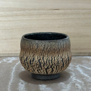 隨心陶 I 柴燒個人杯 I 橘岩爆裂 I 程警濠