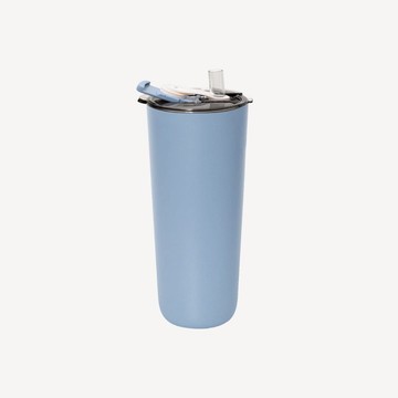 【UANUAN 源源鋼藝】 iN Z 不鏽鋼飲料杯 750ml(丹寧藍)