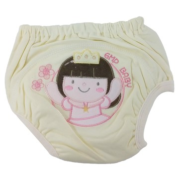 GMP BABY 公主超吸排布寶寶學習褲  七層構造  100%純棉  吸水性佳  透氣性佳  90cm  XR704-90  1件