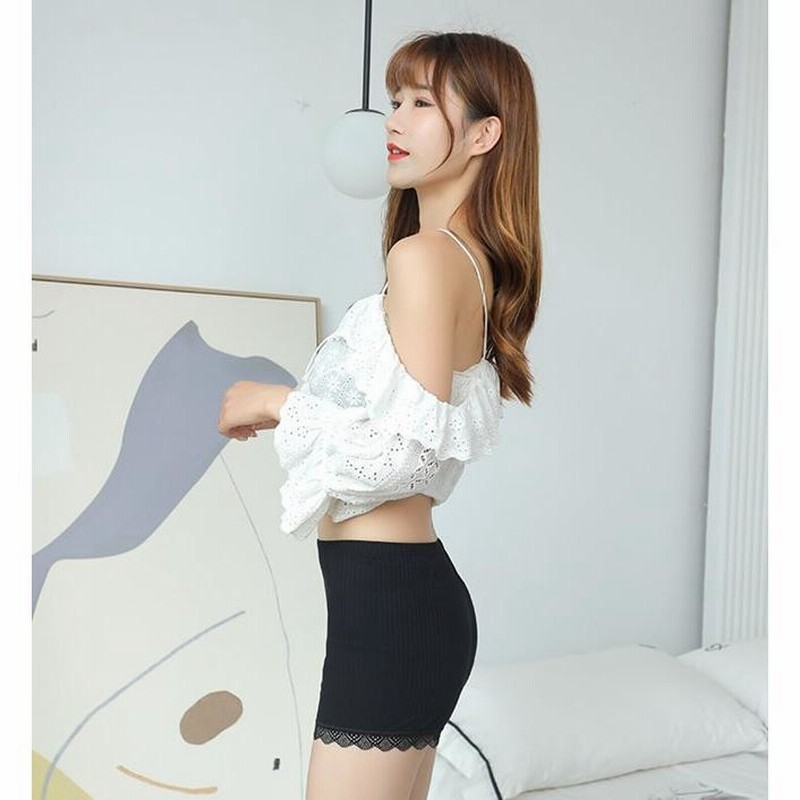 ペチパンツ ペチコート パンツ レディース ショート フレア