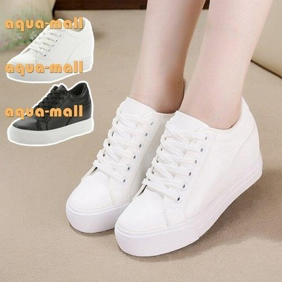 学生 ホワイト 黒 コーデしやすい 可愛い 疲れない ハイカット 歩きやすい ヒール ハイソール厚底スニーカー スニーカー 厚底 レディース 通販 Lineポイント最大get Lineショッピング
