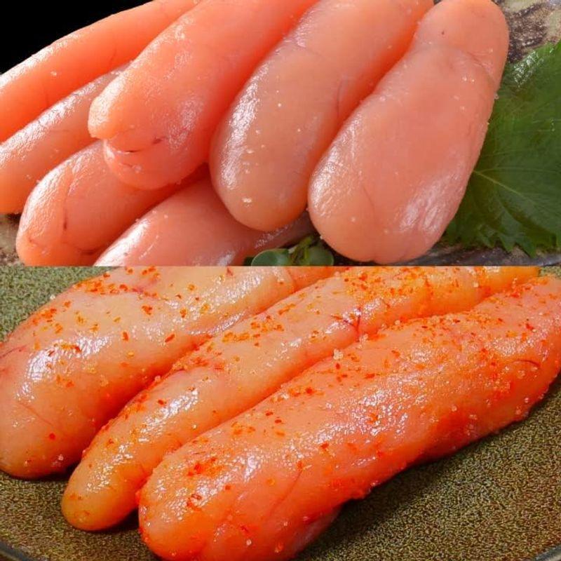 丸鮮道場水産 玲瓏（れいろう）たらこと玲瓏明太子セット 各120ｇ