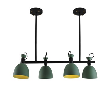 【H&R安室家】4燈CANDY吊燈ZA0169綠色