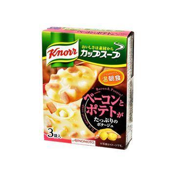 クノール カップスープ ベーコンポテトポタ 3袋 x 10個