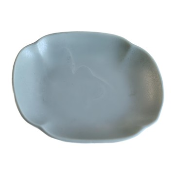 美濃燒 莫蘭迪色 造型小碟 豆缽 日本產 陶瓷 綠色 雲朵碟  1個