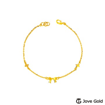 Jove Gold漾金飾 美好時光黃金手鍊