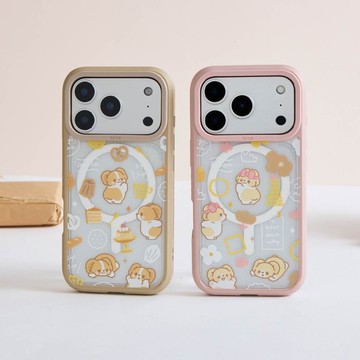 柯基犬卡卡慢享生活極光霧透MagSafe iPhone手機殼