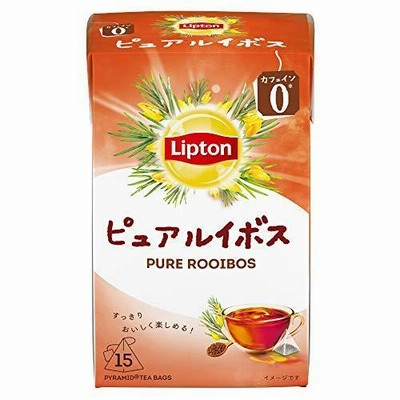 リプトン ヘルシースタイル ピュアルイボス ティーバッグ 15杯分×6袋