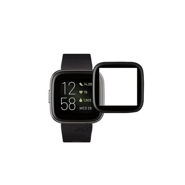 【3D曲面複合】Fitbit Versa 2 防刮 耐刮 全螢幕 保護膜 保護貼