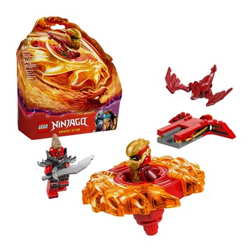 LEGO Ninjago 赤地的猛龍旋風忍術陀螺 71823 適合6歲以上兒童的積木玩具  1組  多色