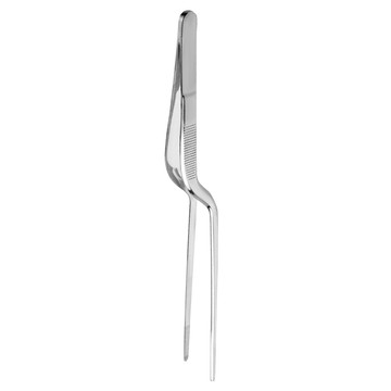 ibili 曲柄擺盤鑷子 16cm  1支  銀色