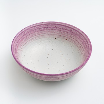 WAGA 旋紋紫語 21.5cm 陶瓷大碗｜單品